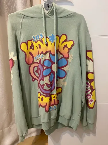 moletom verde hippie