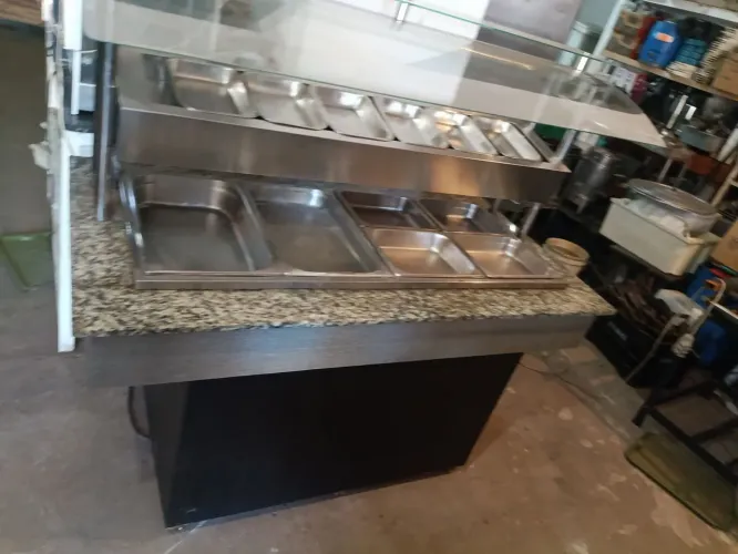Balcão Buffet Quente e Frio 