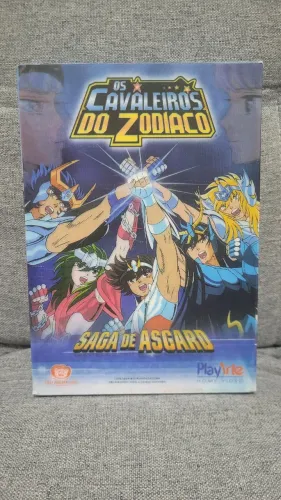 Box Asgard dvd playarte cavaleiros do zodíaco volumes 15/16/17/18 toei animation
