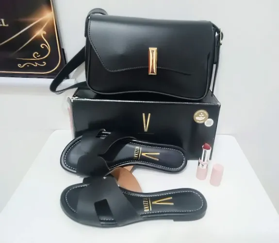 Kit Bolsa Calçado Batom Presente perfeito