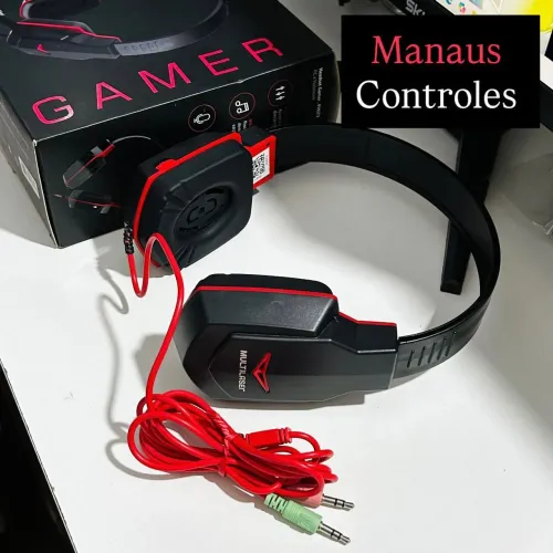 Fone Gamer Multilaser para Computador com Microfone