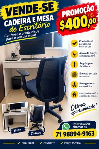 Home Cadeira e Mesa
