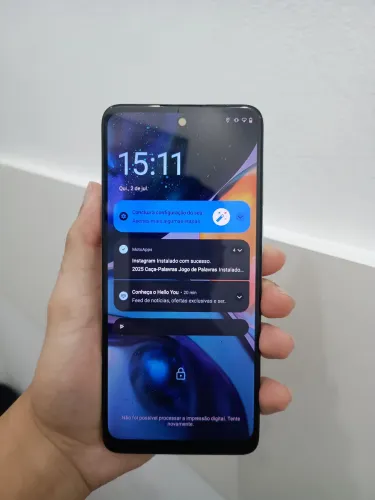 Moto G22 | 128GB de Armazenamento | 4GB RAM | Biometria
