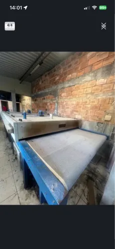 Máquina estufa polimezadeira para alta produção