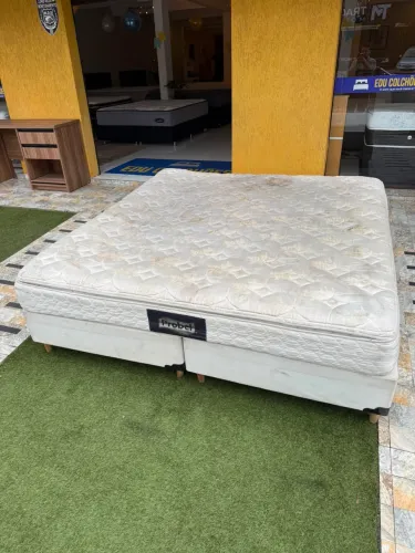 Cama box Super King PROBEL USADA TOP - ENTREGAMOS
