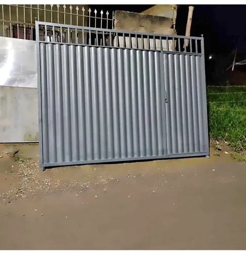 Portão galvanizado