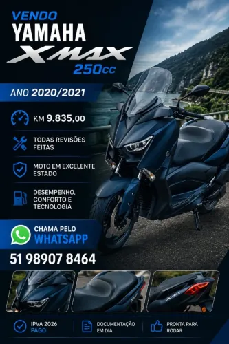 XMax 250cc azul Yamaha