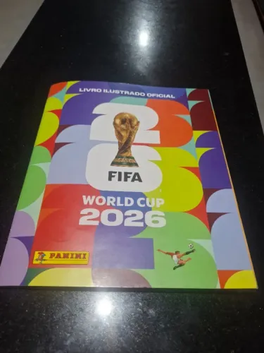 Álbum de figurinhas copa 2026