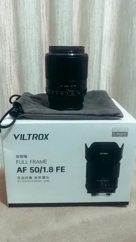 Lente Viltrox 50mm 1.8 para Sony