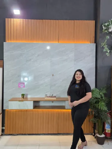 Painel ripado com led para tv de ate 85 polegadas