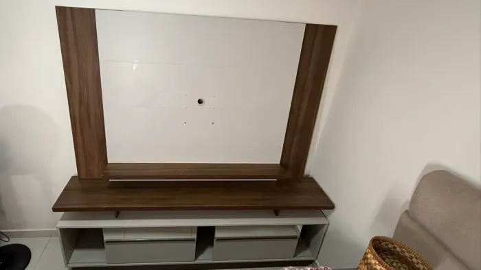 Painel p/ TV + Rack/base separada