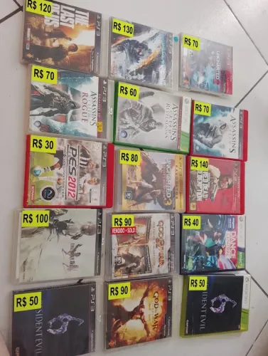 Jogos PS3 Xbox 360