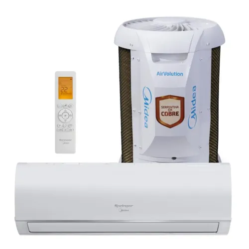 AR CONDICIONADO 12.000 BTUS MIDEA INVERTER - CARTÃO 10 X R$ 220,00 SEM JUROS 
