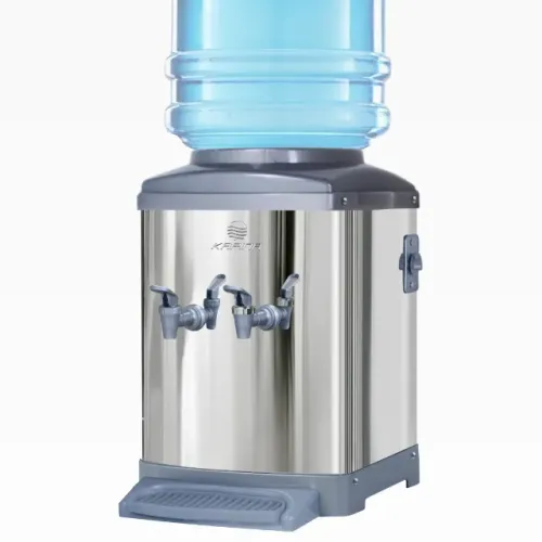 bebedouro mesa de motor galão inox 