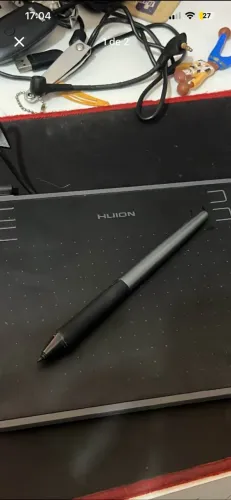 Mesa Digitalizadora Huion + Caneta ? Ótimo custo-benefício