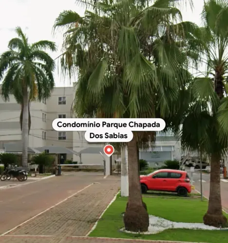 APARTAMENTO 2 QUARTOS, MOBILIADO, COND. CHAPADA SABIAS, REGIÃO IMPERIAL, 3 LANCE ESCADA