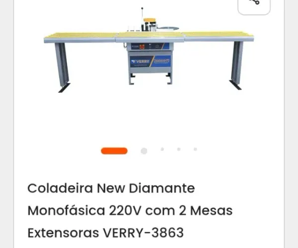Esquadrejadeira + Coladeira de borda