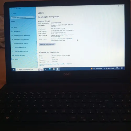 Notebook Dell Inspiron 15-3567 (i5, 8GB RAM)
