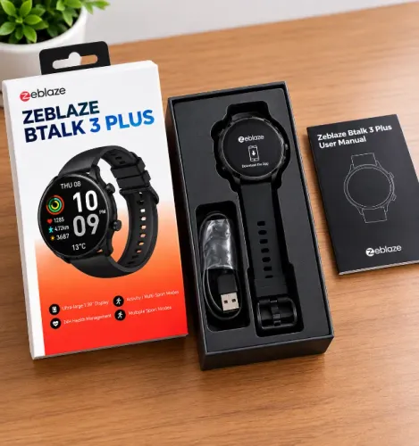 Zeblaze Btalk 3 Plus NOVO | 100+ Esportes | Chamadas Bluetooth | IP68