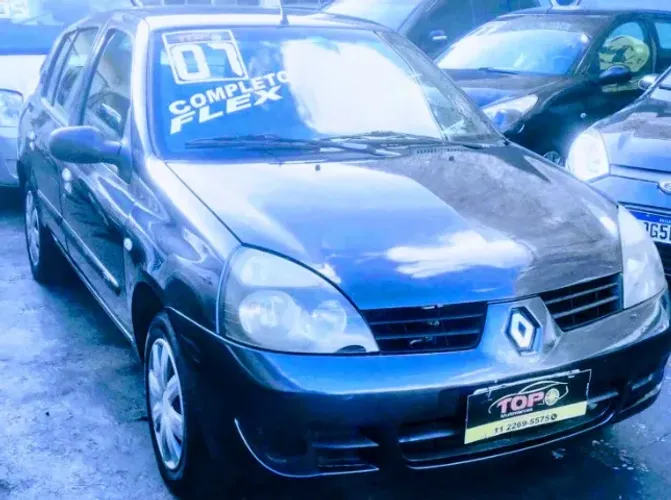 Renault Clio Sed. Expression Hi-flex 1.0 16V 4P 2007