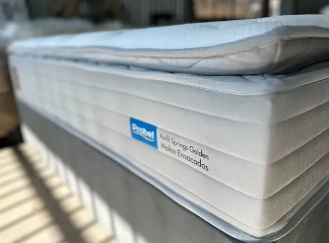 Colchão Queen Probel Projetado Com tecnologia D33 e Molas Ensacadas. Novo Pronta Entrega