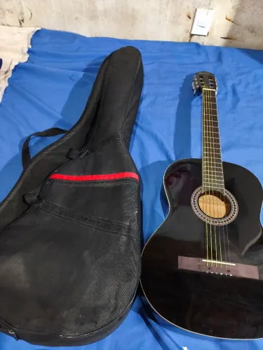 Violão Giannini GS-15 BK + bag Extra luxo 