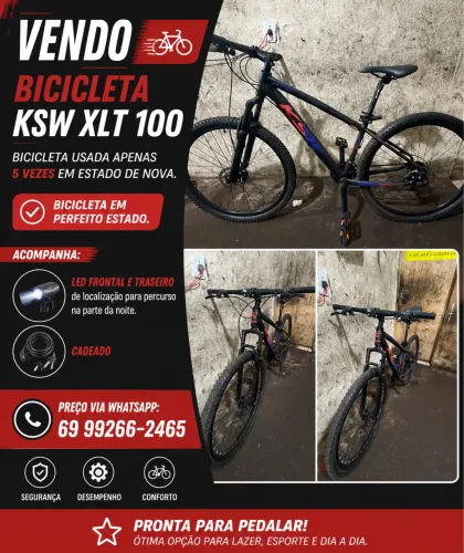 Bicicleta KSW XLT 100