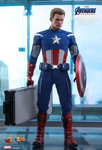 Action figure - Capitão América End Game Hot Toys 2012 - Marvel Vingador