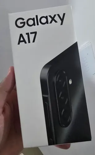 Samsung Galaxy A17, 128GB, 4GB, 50MP Tela 6.7", IP54 - Preto