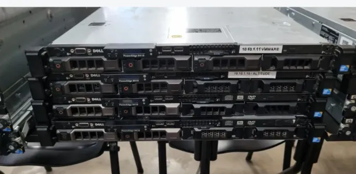 5 servidores DELL PowerEdge R410 intel® Xeon®
