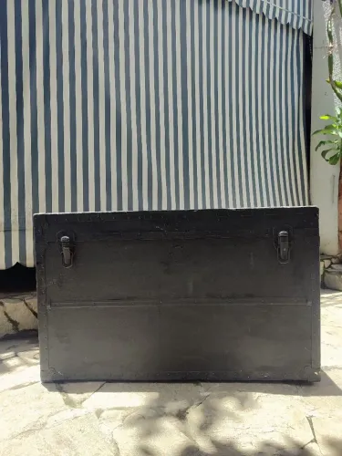 Baú de carga estilo industrial rustico
