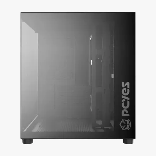 Gabinete Gamer Forcefield Mini Black Vulcan PCYes