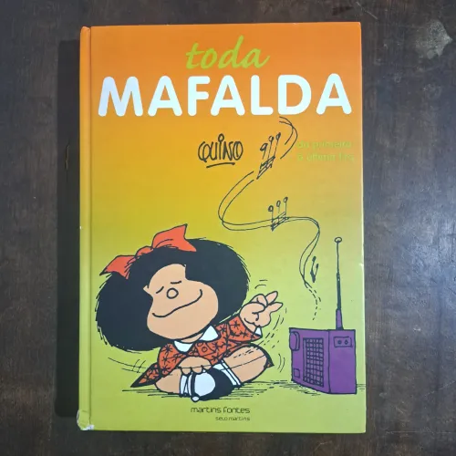 Livro Coletânea Toda Mafalda Tirinhas 2014