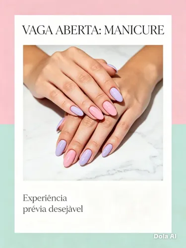 Vaga para manicure