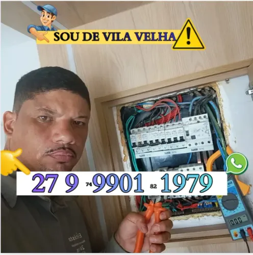 Eletricista manutenção instalação elétrica ligue agora