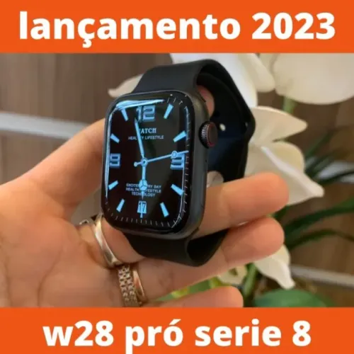 Smartwatch W28 Pro Série 8 45mm Original Com Chamada NFC e Tela Premium novo lacrado !!!!!
