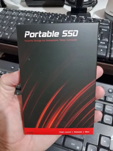 SSD Portátil 512GB 