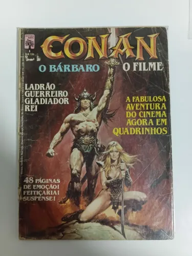 HQ GIBI CONAN O BÁRBARO - O FILME - NR 1 Editora Abril