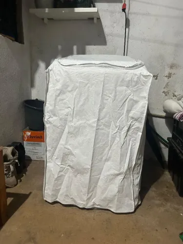 Capa Maquina de Lavar Com Zíper 12 À 15Kg