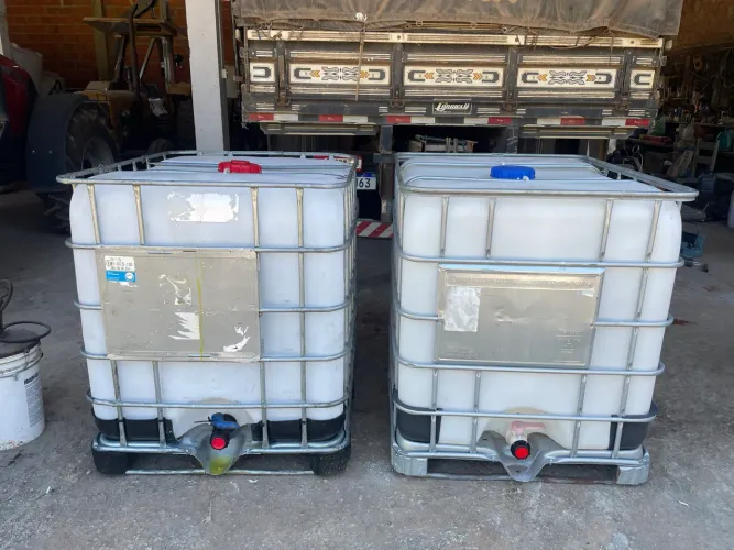 IBC Container de 1000 L Diesel Arla Água Químicos