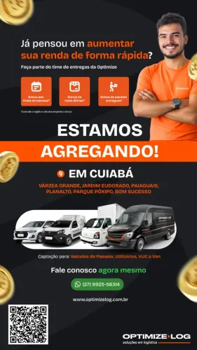 Motorista com veiculo
