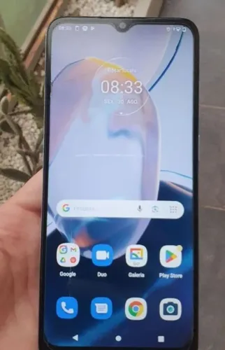 Vendo Moto E22 Branco Aparelho usado.