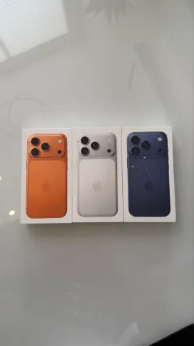 Iphone 17 pro 256gb lacrado - 3 cores - parcelo em até 18x