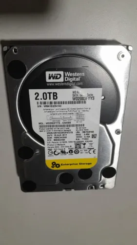 Hd Sata 2TB western digital wd2003fyys