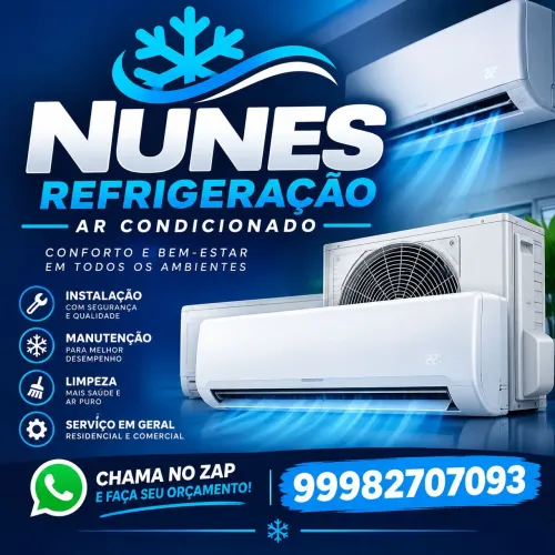 Instalação, Limpeza e Manutenção de Ar-Condicionado