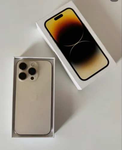 iPhone 14 Pro dourado 128 Gb 94% top 