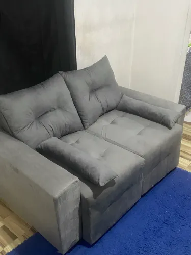 Sofá retrátil 2 lugares