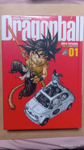 Kit Mangás - Dragon Ball Edição definitiva 1 e Monster Kazenban Vol. 1 - Ambos Capa Dura