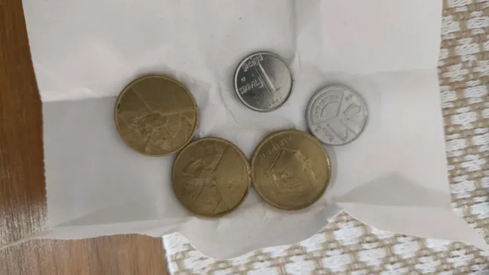 Moedas estrangeiras colecionador