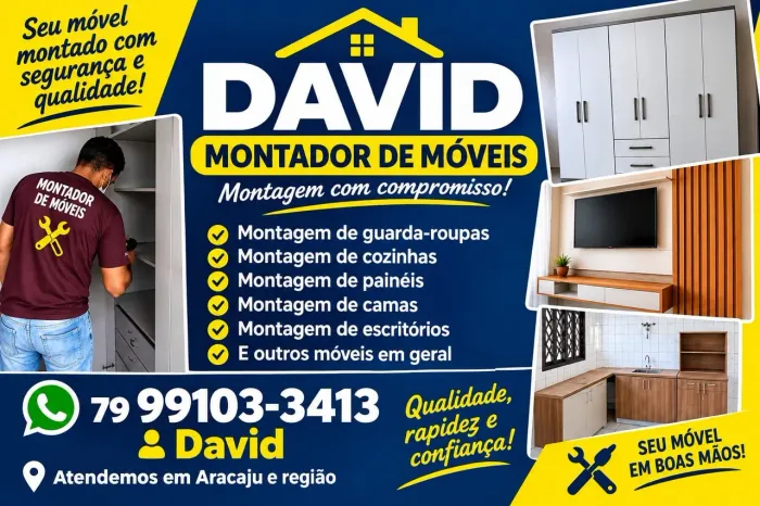 Montador de móveis profissional